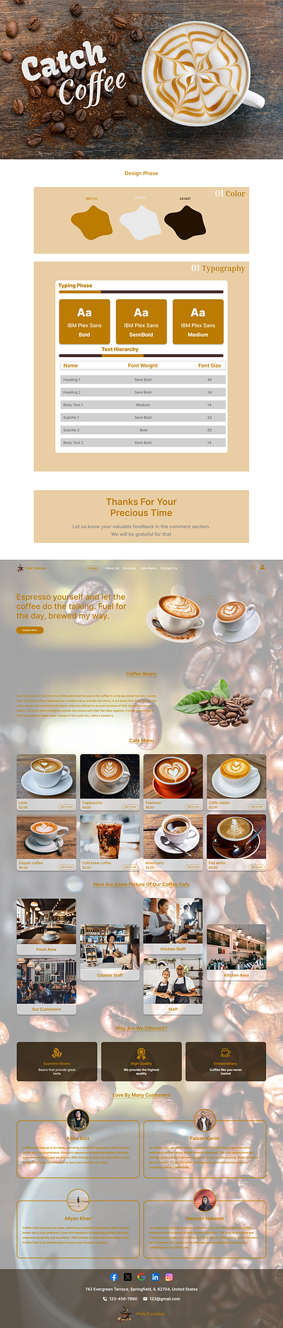 Coffee Cafe cafe cafelife coffeeexperience coffeelandingpage coffeelovers coffeetime dribbbledesign dribbbleshot graphic design graphicdesign inspiration landingpage restaurent ui userexperince userinterface webdesign