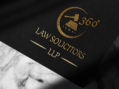 360 Law Solicitors LLP Logo Design advocate logo branding firm logo gavel gavel and book justice justice for all law logo law logo design laws logo design pillars tax firm logo design your legal advocate