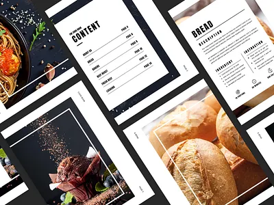 Cook Book Design Template recipe idea