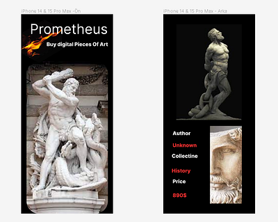 Prometheus branding graphic design ux