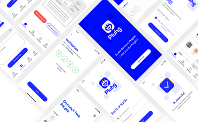 Pluhg branding feed socail media ui ux