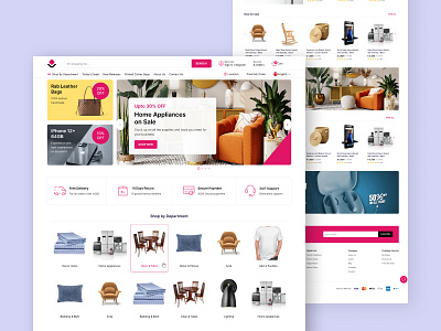 Dona - E-commerce Website clean clean design creative design ecommerce website minimal design online shop shop ui userfriendly