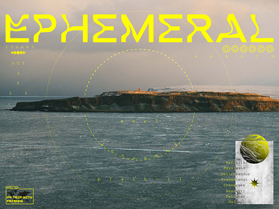 EPHEMERAL design graphic design islande picture poster travel trip