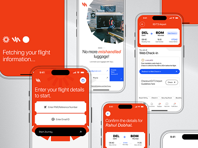 VAYU - Your Airport Companion app branding clean design graphic design typography ui uiux user interface ux