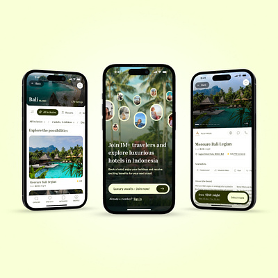 Luxury hotels app app design branding design hotel app luxury luxury design luxuryhotel mobile app mobile design ui ux uxui