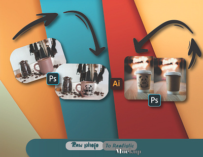 Mockup Template. 3d branding graphic design