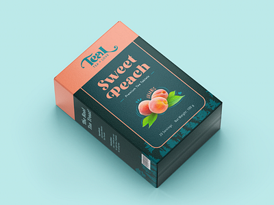 Teal Tea adobe illustrator brand identity branding creative cloud graphic design illustration logo logo design logo designer package design packaging product packaging tea