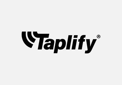Taplify - Logo design branding graphic design logo logo concept logo design logo mark logo type minimal nfc logo professional logo taplify logo