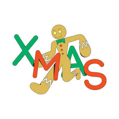 Christmas Cookie christmas cookie design graphic design illustration