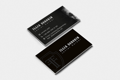 Business card design branding business card graphic design logo ui ux