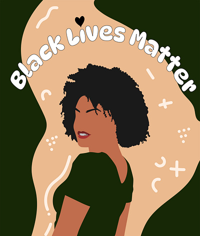 Black lives matter poster design vector art illustration art artwork black design digital art graphic design illustration lives matter poster vector