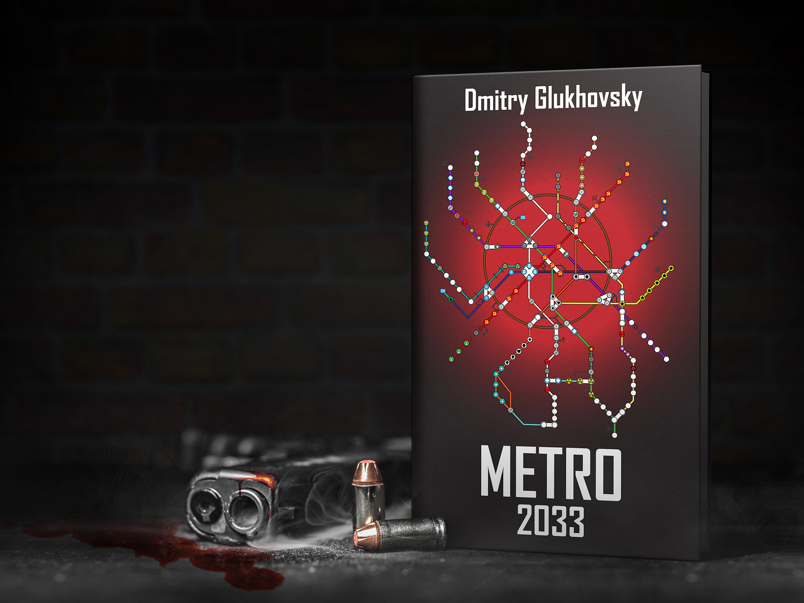 Metro 2033 Book cover by Alexander Pereza on Dribbble