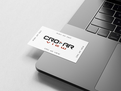 CRO - AR view - Business card ar augmented branding croatia reality visual identity