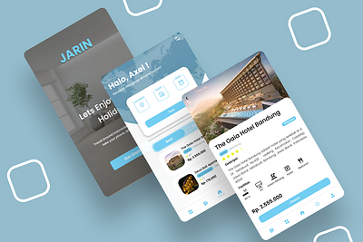Jarin app booking design