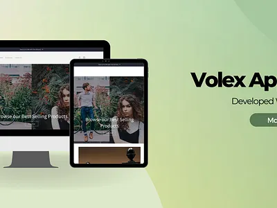 Volex Apparel shopify web development website