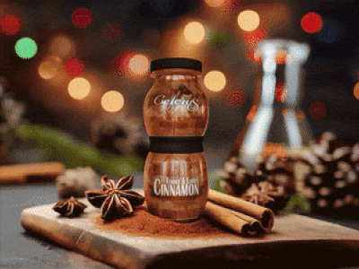 Celcius 🥧 Tender & Lovely Cinnamon 3d branding celcius cinnamon coffee design graphic design