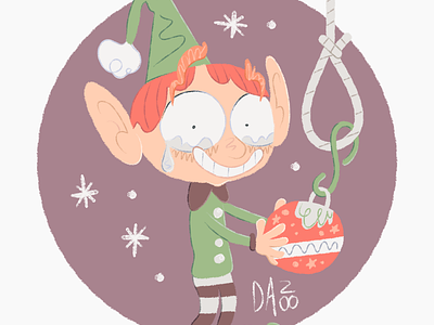 Christmas mood affinity designer christmas christmas is coming elf illustration vector vector illustrations