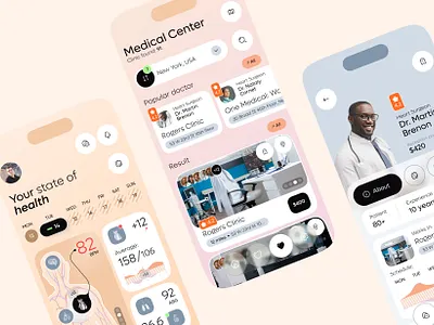 Doctor Appointment App app appointment booking calendar clinic doctor health healthcare medical online rating service shedule