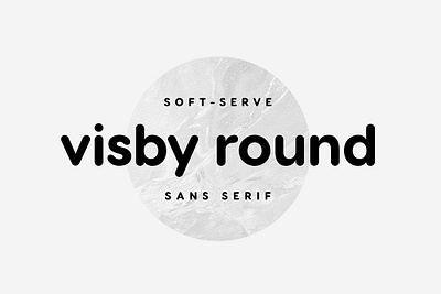 Visby Round CF soft geometric sans Free Download 1980s 1990s 80s 90s approachable charisma charismatic curvy cyrillic friendly opentype opentype alternates round rounded russian smooth strong thick vintage