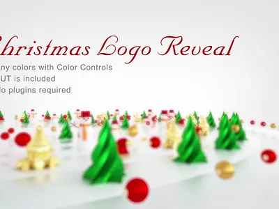 Christmas Logo world world