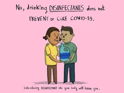 Covid19 Myth-busters #3 branding character design design illustration psa visual development