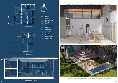 Residence Plan and views render architecture interior lumion photoshop render residence sketchup visualisation