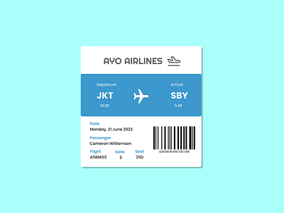 Daily UI Challenge #024 Boarding Pass boardingpass branding challange dailyui design illustration ui