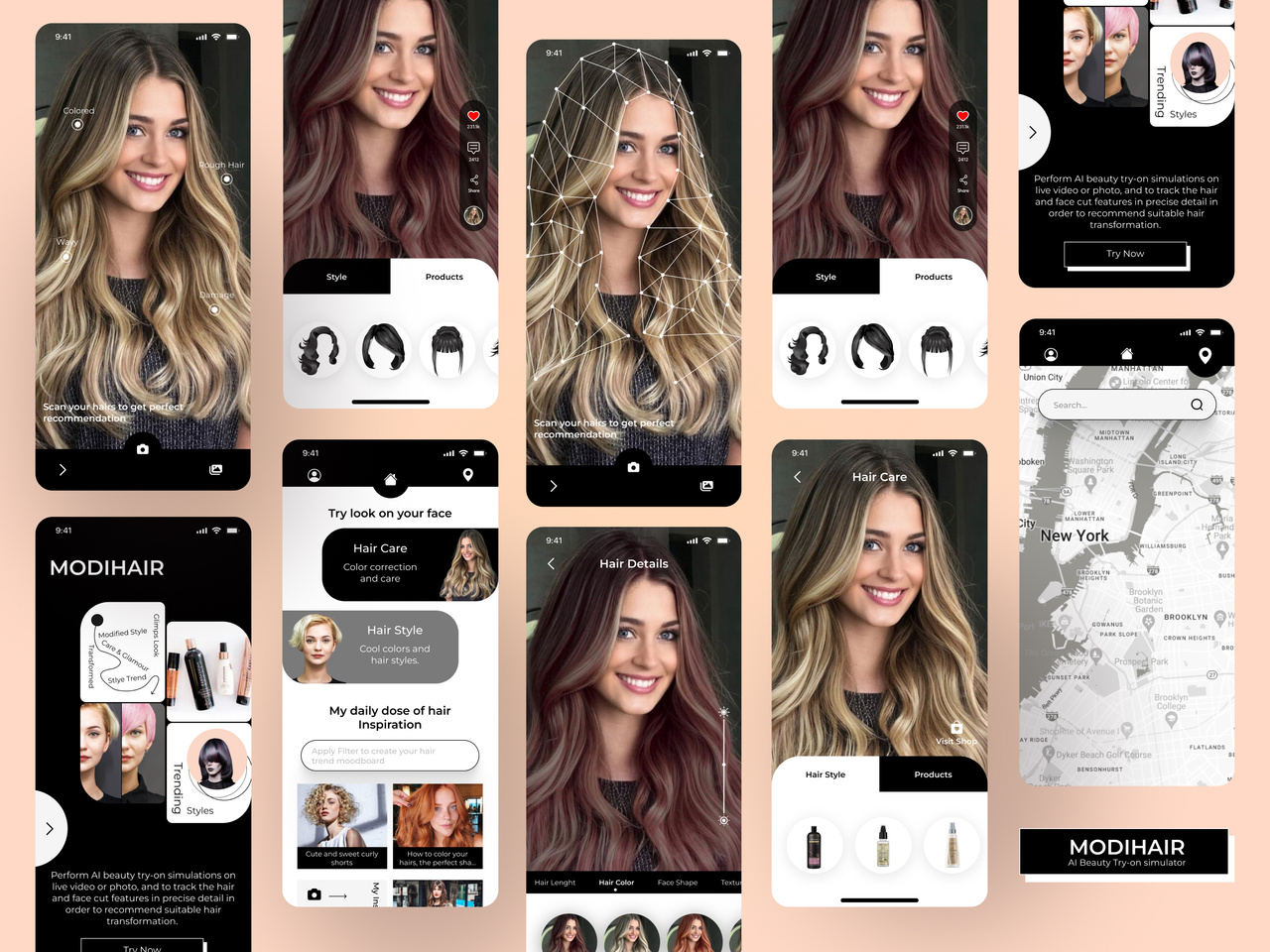 Photo Editing APP UI/UX Design by Sajjad Hossain on Dribbble