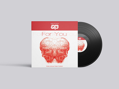 Music album cover design for amir petros design graphic design logo typography vector