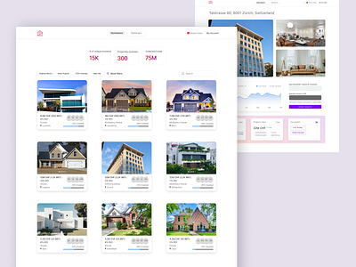 A Tokenized Real Estate Web App 🏦 branding graphic design ui ux