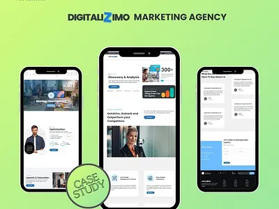 Digitalizimo design nizamulhaqofficial squarespace squarespace website design ui uiux website wix