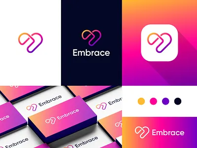 Love logo | Embrace logo | Minimalist logo design brand logo branding colorful logo creative logo design logo embrace logo illustration logo logo animation logo design logotype love love logo minimal logo minimalist logo modern motion graphics simple logo typography vector