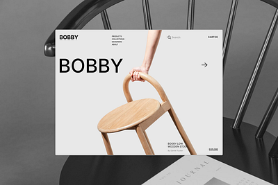 BOBBY: Furniture Website design app design bobby furniture ui uiux ux website design