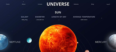 3D Interactive Animation For UNIVERSE - Figma 3d animation graphic design interactive motion graphics ui website