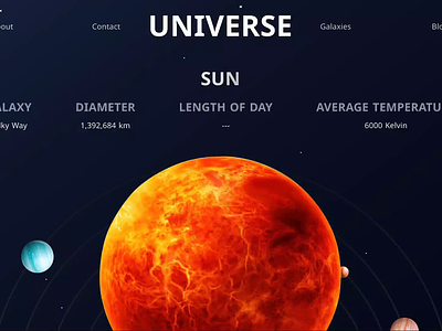 3D Interactive Animation For UNIVERSE - Figma 3d animation graphic design interactive motion graphics ui website
