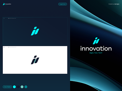Innovation.Tax Identity - Tax Company animation brand branding graphic design identity logo logo design visual identity web design webflow development