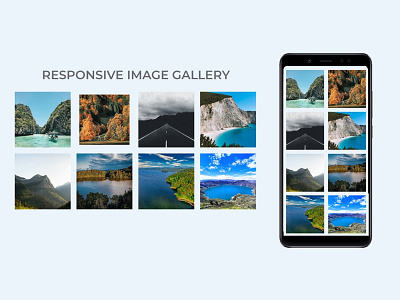 Responsive Image Gallery with CSS Grid css css grid css3 divinectorweb frontend html html5 image gallery responsive web design webdesign
