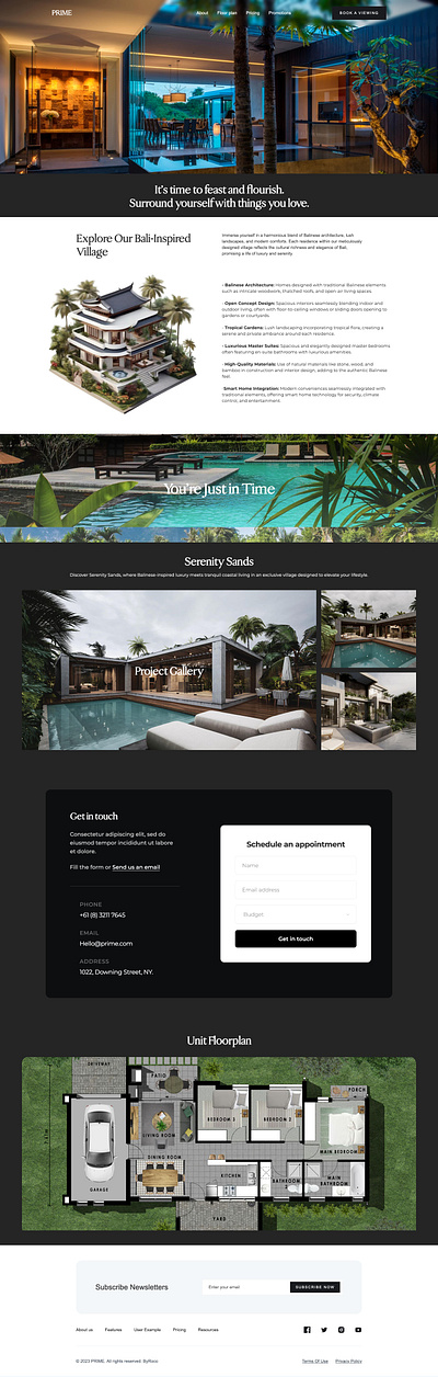 Prime Real estate Website Development design graphic design ui ux website website design website development