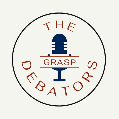 Team logo for Debate event graphic design ill illustration logo vector