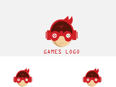 GAMES LOGO DESIGN 3d branding design game games logo games logo design graphic design house logo logo logo design motion graphics شعار العقارات