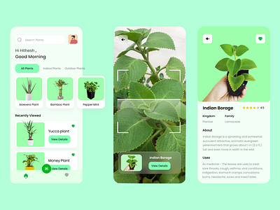Exotic Plant Shopping APP UI Design mobile app design plant app plant app design plant app ui plant app ui design