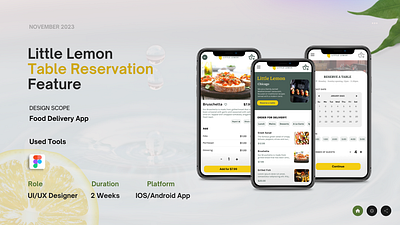 Redesign Little Lemon's App : UI/UX Case Study design system ui uiux ux