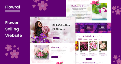 Flower Selling Website