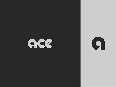 ace - clothing brand logo brandlogo businesslogo clothinglogo creativelogo flatlogo iconlogo letterlogo logofolio minimalistlogo wearlogo wordmarklogo