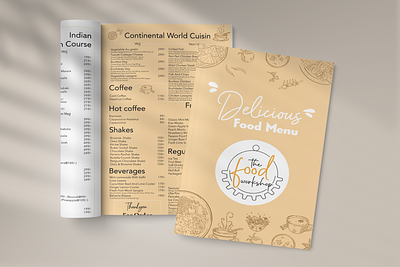The Food Workshop branding cafe coffee design folded menu food food menu foodie graphic design hamburger identity menu restaurant