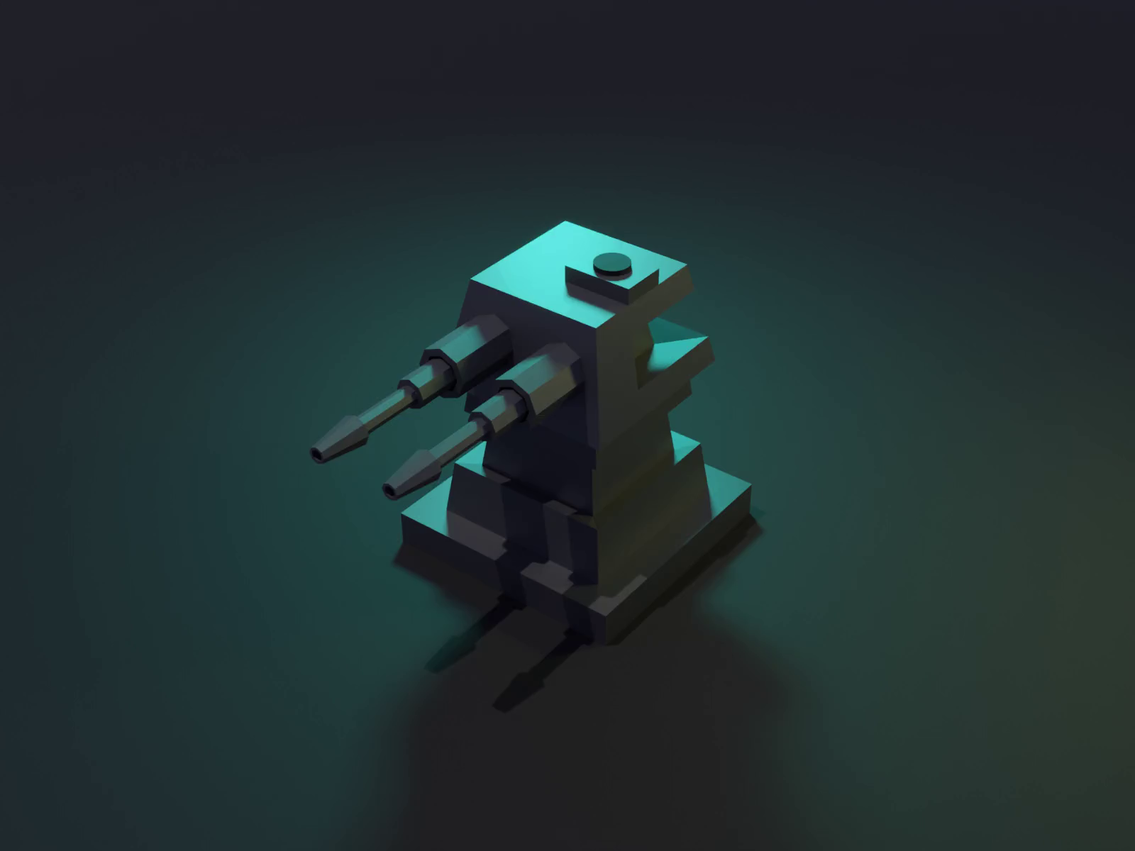 Turret Animation Loop by ANIRUDDH SINGH on Dribbble