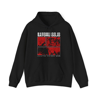 Satoru Gojo Jujutsu Kaisen Hoodie anime apparel design graphic design hoodie jujutsu kaisen manga satoru gojo sweatshirt