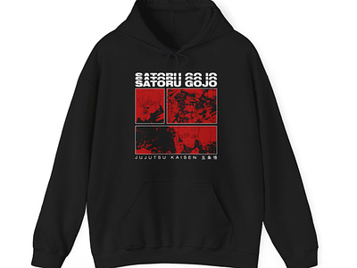 Satoru Gojo Jujutsu Kaisen Hoodie anime apparel design graphic design hoodie jujutsu kaisen manga satoru gojo sweatshirt