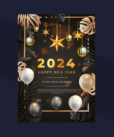 Happy New Year 2024 graphicsujon71