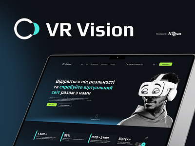 VR Vision: web design design ui uiux ux web design web site